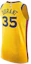 Lookbook 耐克NBA金州勇士凯文杜兰特城市版球衣黄色男款 AH6052-729