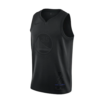 Nike NBA Golden State Warriors Kevin Durant MVP Connected Jersey Black BQ5411-010