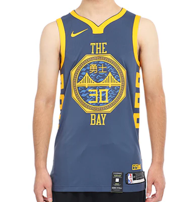 Nike NBA Golden State Warriors Stephen Curry Biru Jersey AH6209-427 Shop Nike NBA Golden State Warriors Stephen Curry Biru Jersey AH6209-427
