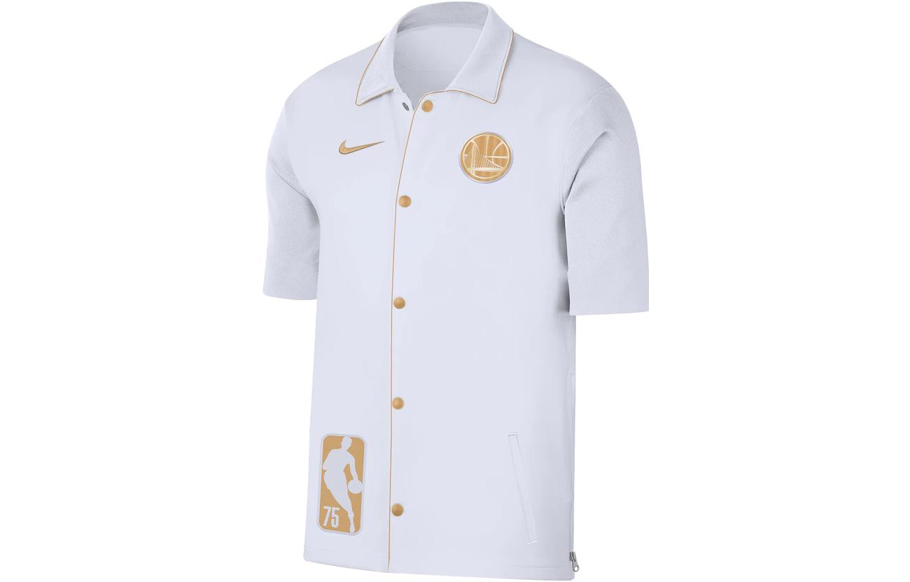 Order ナイキ NBA ゴールデンステートウォリアーズ サーマフレックス ファイナルズ ポロシャツ - ホワイト FD0979-100