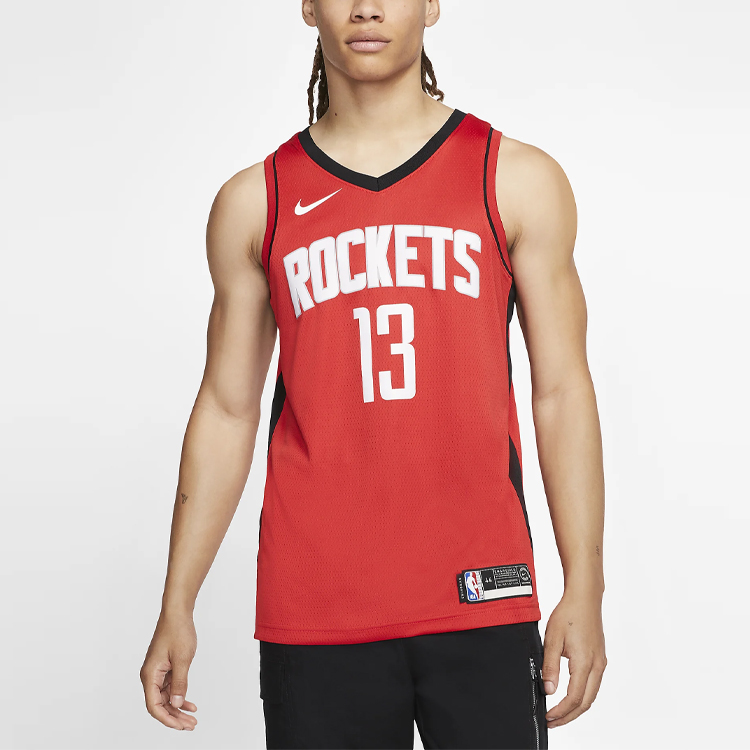 Purchase Nike NBA Houston Rockets Camiseta James Harden #13 Roja (Versión 19-20) BV7992-657