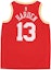 Lookbook Nike NBA Houston Rockets James Harden #13 Retro Jersey Basket Merah Tanpa Lengan BQ8112-659