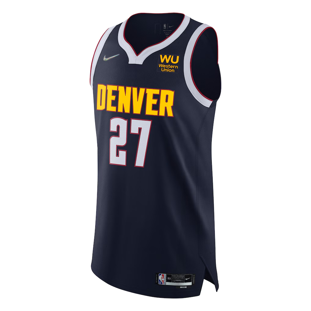 Nike NBA Jamal Murray Denver Nuggets #27 Player Jersey Navy Blue  Tank Top DB3311-420