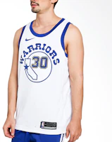 Purchase Nike NBA Jersey Stephen Curry Retro Gold Warriors Fan Edition #30 White 904152-100