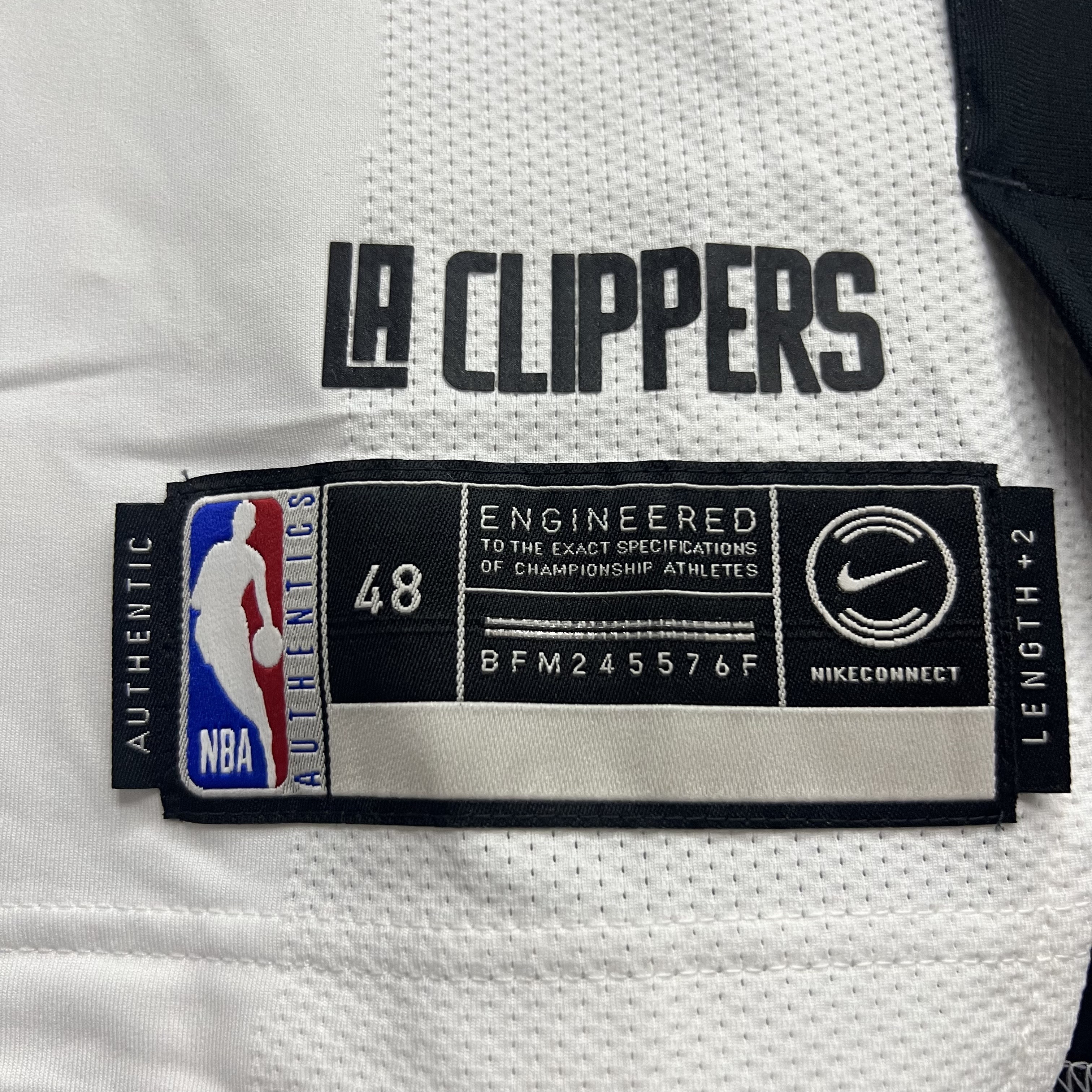 Details for ナイキ NBA カワイ・レナード #2 LAクリッパーズ 19-20 ホームジャージー ホワイトプレイヤーエディション AV4581-101