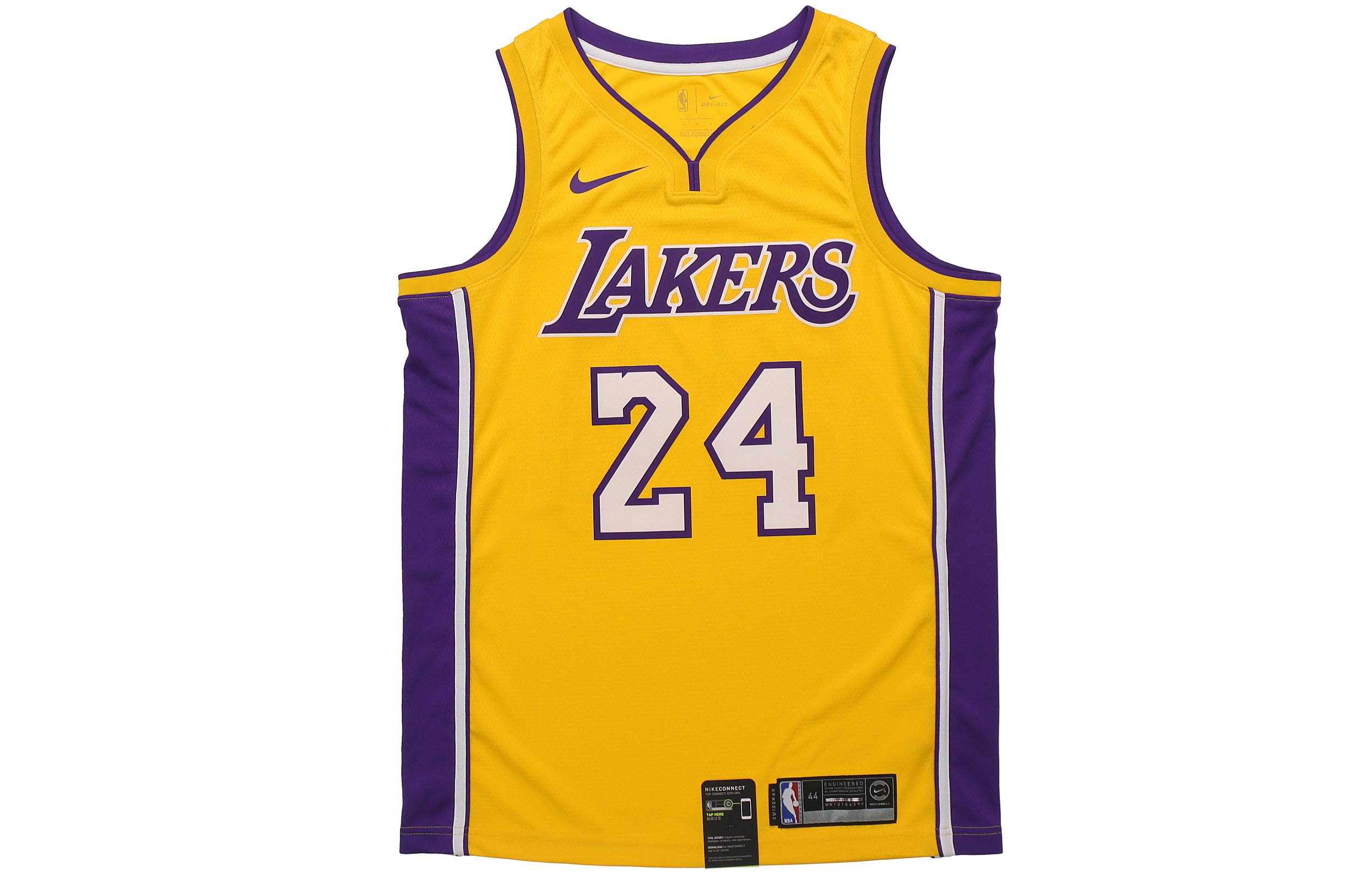 Order Nike NBA Kobe Bryant Icon Edition Lakers Kuning Jersey Swingman. AQ2109-728
