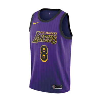 Nike NBA Kobe Bryant Jersey Lakers City Edition 18-19 Purple #8 AV4270-504