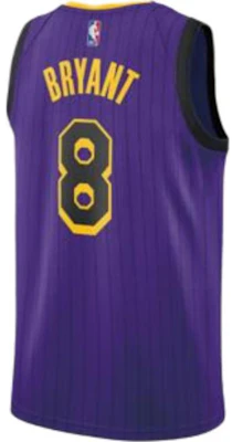 Camiseta Nike NBA Kobe Bryant Lakers City Edition 18-19 Morada #8 AV4270-504 Lookbook Camiseta Nike NBA Kobe Bryant Lakers City Edition 18-19 Morada #8 AV4270-504