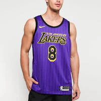 Shop Nike NBA 科比布萊恩 湖人城市版球衣 18-19 紫色 #8 AV4270-504