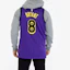 Sizing Camiseta Nike NBA Kobe Bryant Lakers City Edition 18-19 Morada #8 AV4270-504