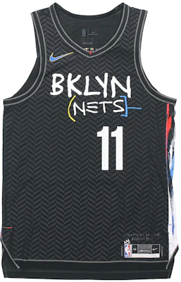 耐吉NBA凱里·厄文#11布魯克林籃網復古籃球球衣-黑色 CN1572-012 Buy 耐吉NBA凱里·厄文#11布魯克林籃網復古籃球球衣-黑色 CN1572-012