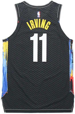 耐吉NBA凱里·厄文#11布魯克林籃網復古籃球球衣-黑色 CN1572-012 Lookbook 耐吉NBA凱里·厄文#11布魯克林籃網復古籃球球衣-黑色 CN1572-012