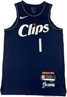 Nike NBA LA Clippers Harden Player Jersey 23-24 Season No.1 Deep Blue Basketball Tank. DX8802-419 Nike NBA LA Clippers Harden Player Jersey 23-24 Season No.1 Deep Blue Basketball Tank. DX8802-419