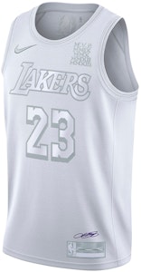 耐克 NBA 洛杉矶湖人 MVP 勒布朗·詹姆斯23号球衣 白色 真假可选 CT4206-100 Buy 耐克 NBA 洛杉矶湖人 MVP 勒布朗·詹姆斯23号球衣 白色 真假可选 CT4206-100