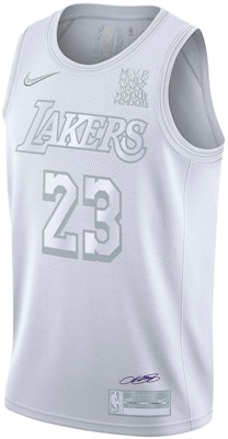 Nike NBA LA Lakers MVP Lebron James 23 Authentic Swingman Jersey White Buy Nike NBA LA Lakers MVP Lebron James 23 Authentic Swingman Jersey White