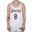 Shop 耐克 NBA 湖人队 科比 8号 主场球衣 SW 粉丝版 白色篮球背心 CI9503-100