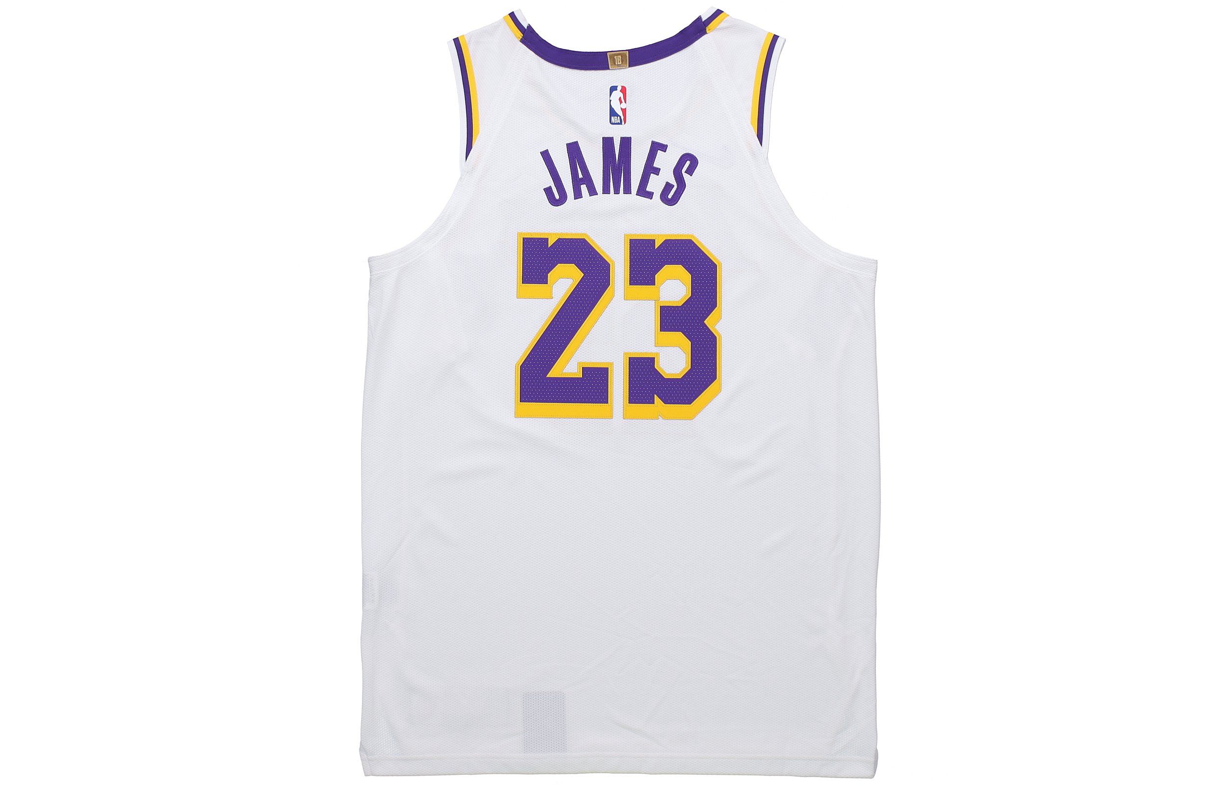 Lookbook Camiseta Nike NBA Lakers LeBron James #23 Blanca - Edición Jugador AT4709-102