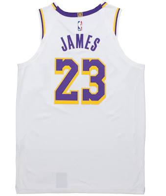 Camiseta Nike NBA Lakers LeBron James #23 Blanca - Edición Jugador AT4709-102 Lookbook Camiseta Nike NBA Lakers LeBron James #23 Blanca - Edición Jugador AT4709-102
