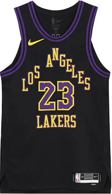 Nike NBA LeBron James #23 Los Angeles Lakers City Edition Jersey 2023/24 Black Unisex DX8763-012 Buy Nike NBA LeBron James #23 Los Angeles Lakers City Edition Jersey 2023/24 Black Unisex DX8763-012