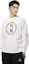 Shop Nike NBA Logo Print Crewneck Long-Sleeve Sweatshirt Off-White DC1943-910