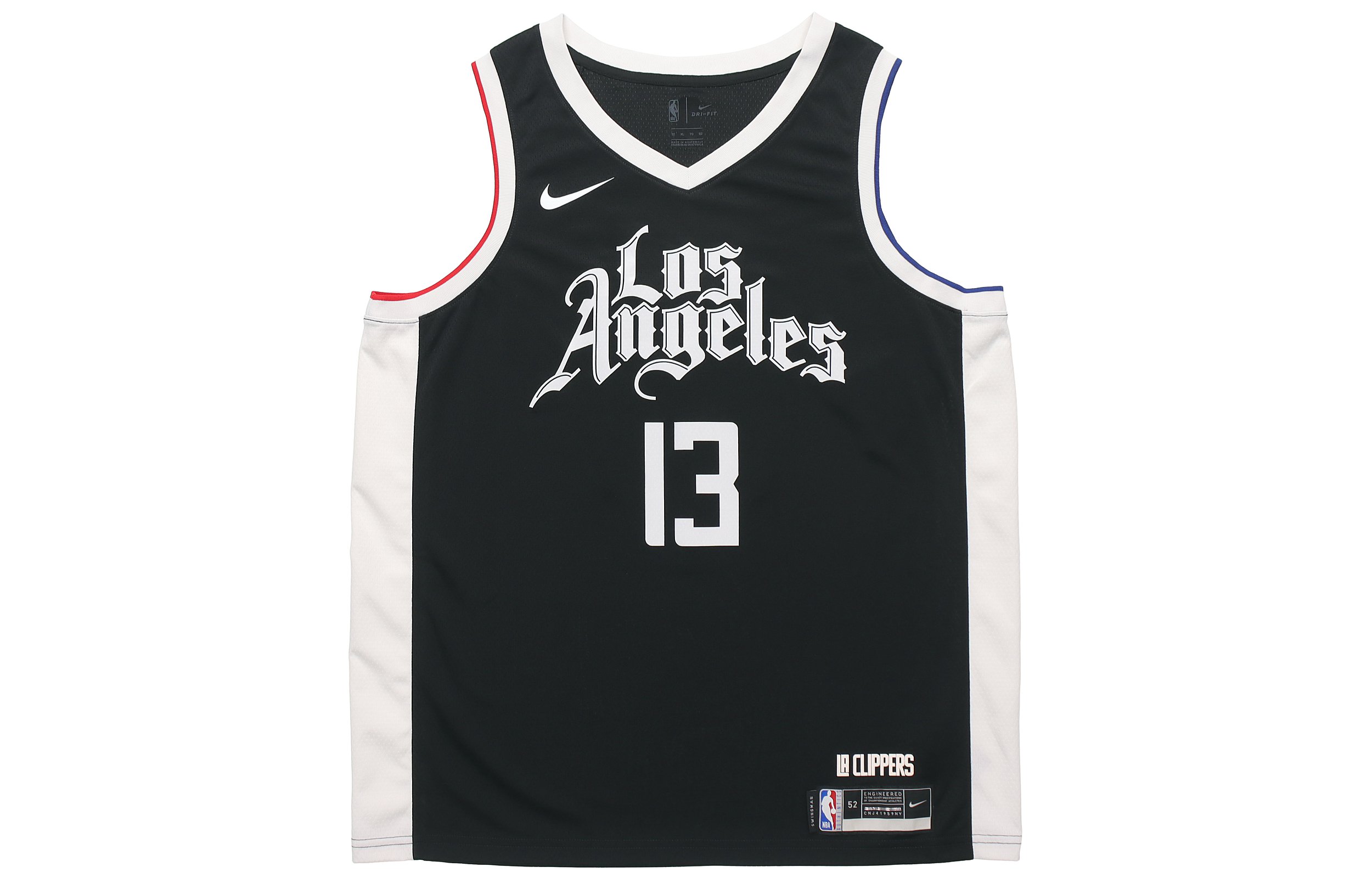 Nike NBA Los Angeles Clippers Paul George #13 City Edition Jersey Black CN1735-014