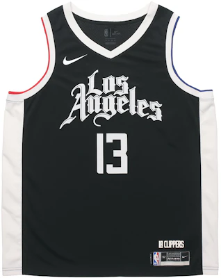 Nike NBA Los Angeles Clippers Paul George #13 City Edition Jersey Hitam CN1735-014 Buy Nike NBA Los Angeles Clippers Paul George #13 City Edition Jersey Hitam CN1735-014