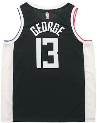Nike NBA Los Angeles Clippers Paul George #13 City Edition Jersey Hitam CN1735-014 Lookbook Nike NBA Los Angeles Clippers Paul George #13 City Edition Jersey Hitam CN1735-014