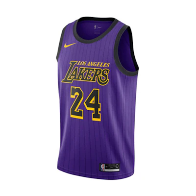 Nike NBA Los Angeles Lakers City Edition Kobe Jersey 18-19 - Purple AV4270-505