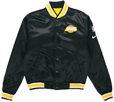 Nike NBA Los Angeles Lakers City Edition Reversible Jacket Black CU8099-010 Nike NBA Los Angeles Lakers City Edition Reversible Jacket Black CU8099-010