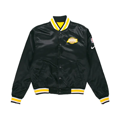 Nike NBA Los Angeles Lakers City Edition Reversible Jacket Black CU8099-010