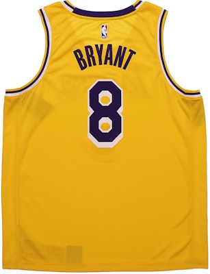 Nike NBA Los Angeles Lakers Icon Edition Kobe Bryant Swingman Jersey Amarillo/Purple/White Order Nike NBA Los Angeles Lakers Icon Edition Kobe Bryant Swingman Jersey Amarillo/Purple/White