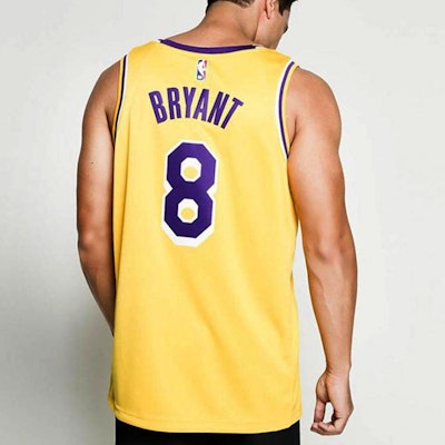 Nike NBA Los Angeles Lakers Icon Edition Kobe Bryant Swingman Jersey Amarillo/Purple/White Shop Nike NBA Los Angeles Lakers Icon Edition Kobe Bryant Swingman Jersey Amarillo/Purple/White