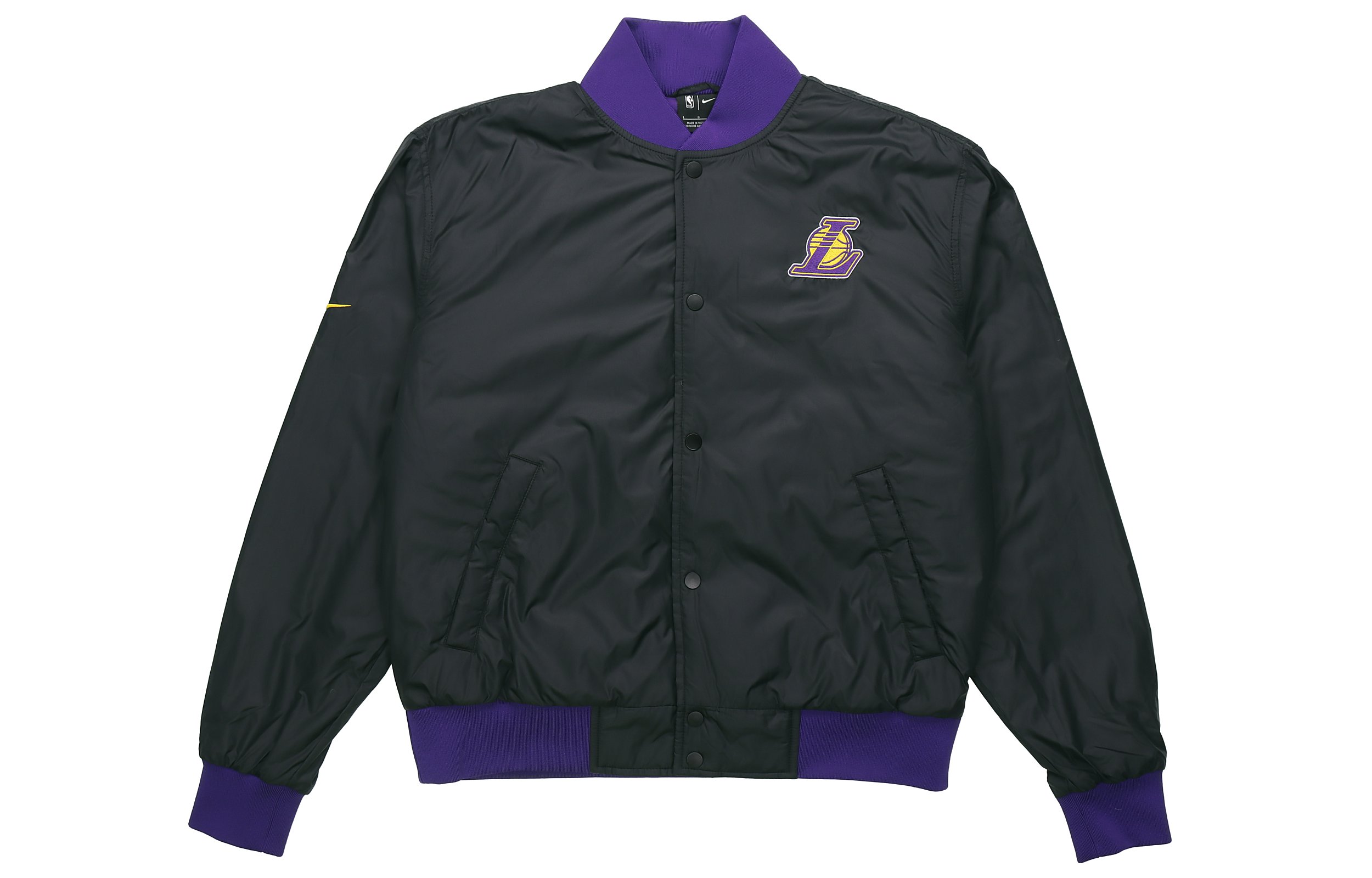 Nike NBA Los Angeles Lakers Purple Logo Track Jacket DB4787-010