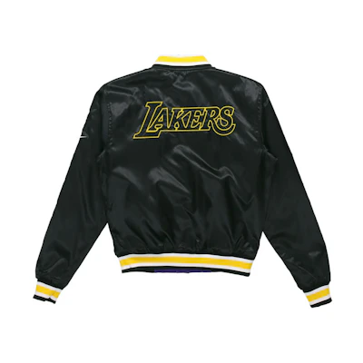 Nike NBA Los Angeles Lakers Reversible Bomber Jacket Black AV3544-010