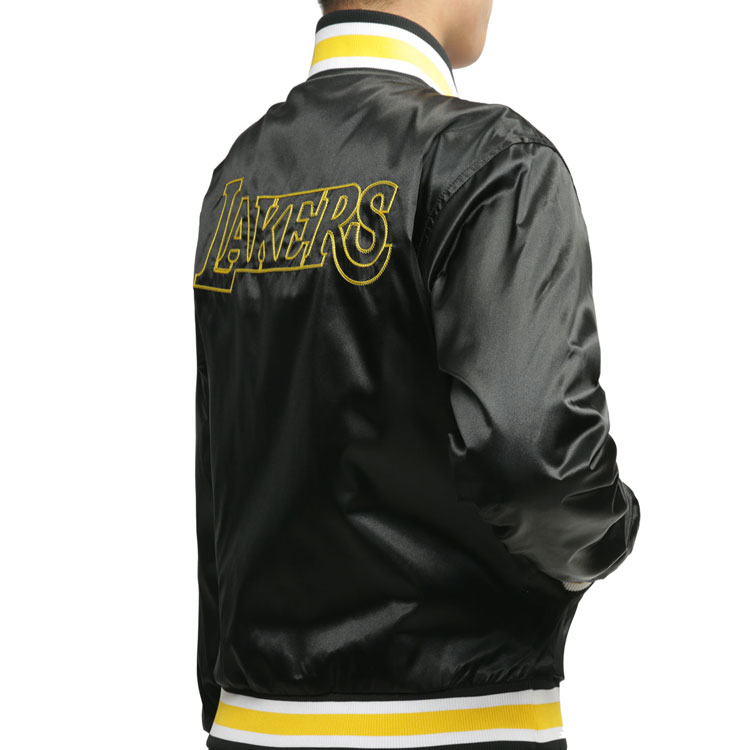 Purchase Nike NBA Los Angeles Lakers Reversible Bomber Jacket Black AV3544-010