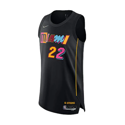 Nike NBA Miami Heat Jimmy Butler #22 Player Jersey Sleeveless Tank Black Mens. DB3637-010