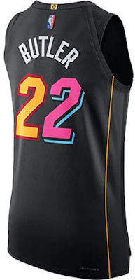 Nike NBA 邁阿密熱火隊 Jimmy Butler #22 男款黑色無袖球衣。 DB3637-010 Lookbook Nike NBA 邁阿密熱火隊 Jimmy Butler #22 男款黑色無袖球衣。 DB3637-010