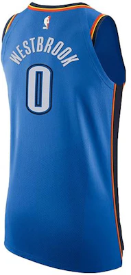 Nike NBA 奧克拉荷馬雷霆隊 Russell Westbrook #0 復古籃球球衣 藍色 AV2680-404 Lookbook Nike NBA 奧克拉荷馬雷霆隊 Russell Westbrook #0 復古籃球球衣 藍色 AV2680-404