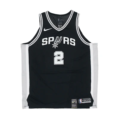 Nike NBA San Antonio Spurs Kawhi Leonard #2 Black Jersey 863039-010