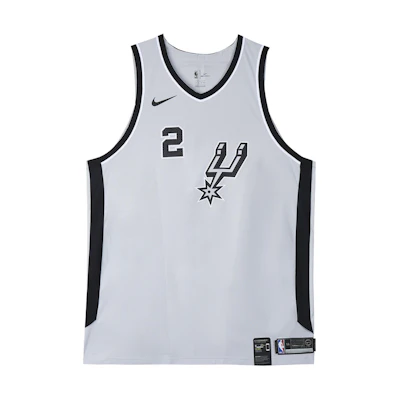 Nike NBA Spurs Kawhi Leonard Jersey #2 Basketball Tank Top Grey 863169-007
