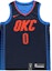 Order Nike NBA SW Fan Edition Jersey Oklahoma City Thunder Westbrook #0 Biru Signal 877216-419