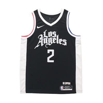 Nike NBA Swingman Los Angeles Clippers Kawhi Leonard #2 Basketball Jersey Black CN1736-010
