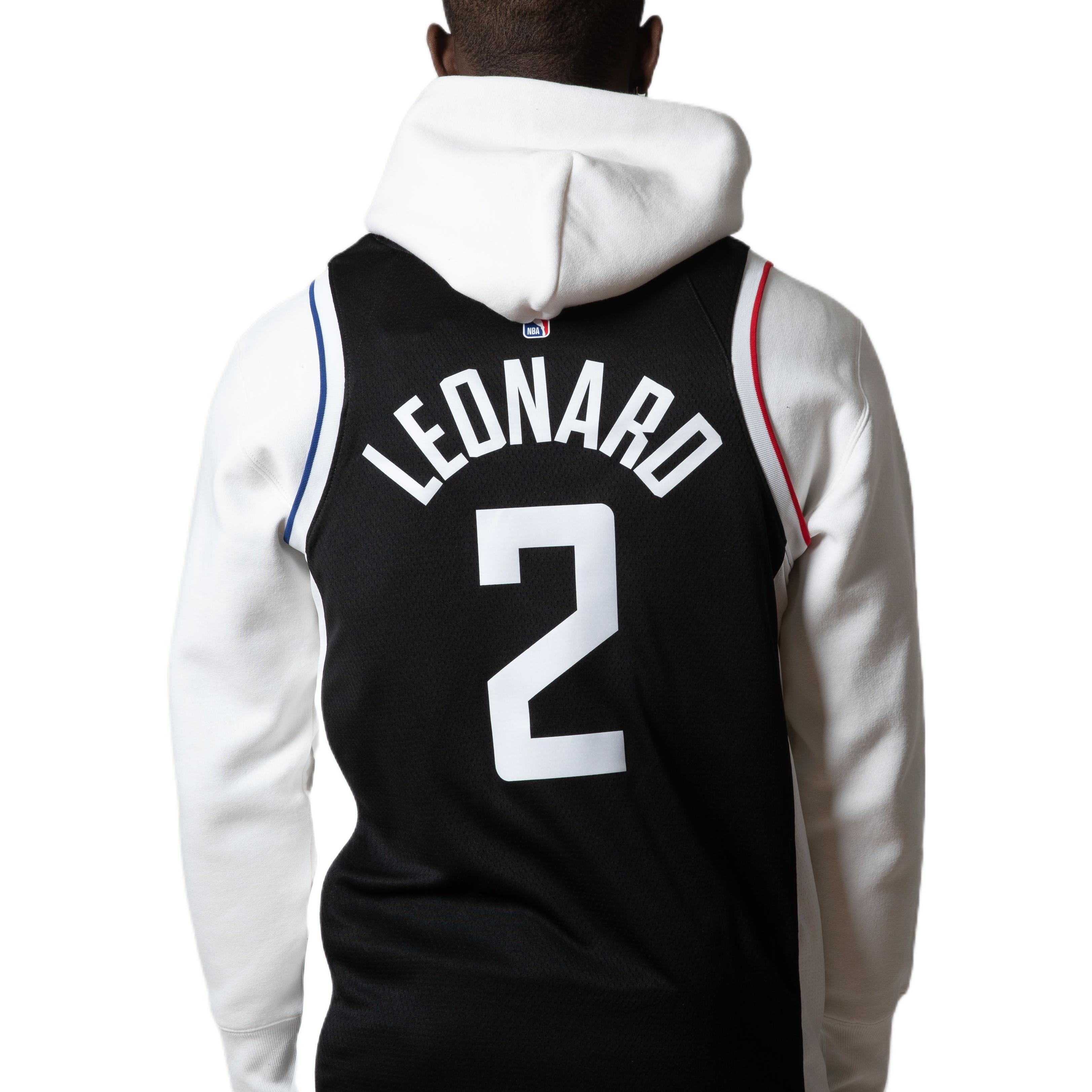 Purchase Nike NBA 球衣 洛杉磯快船 Kawhi Leonard #2 籃球背心 黑色 CN1736-010