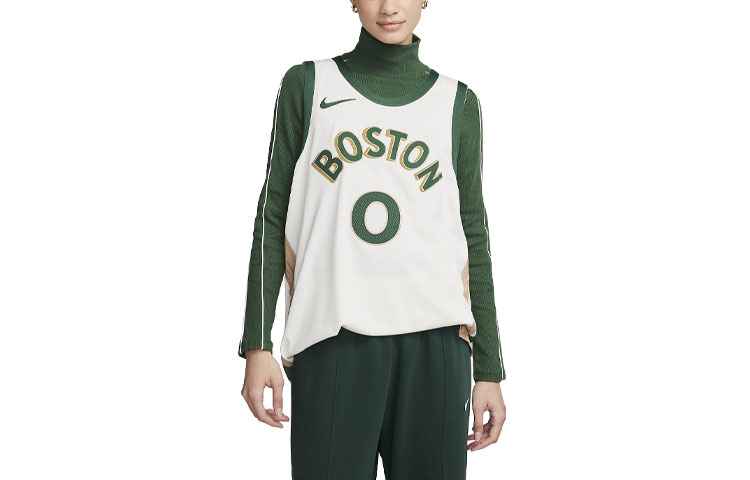 Order Nike NBA Tatum Celtics 23/24 City Edition Basketball Jersey White Unisex Model DX8748-133