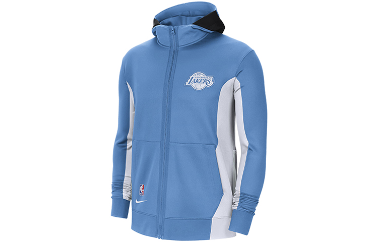 Nike NBA Therma Flex Los Angeles Lakers Fast-dry Hooded Jacket Blue Men’s CN7907-462