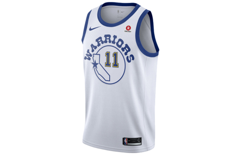 Nike NBA Warriors Klay Thompson #11 Jersey White Fan Version Retro Limited 904152-102