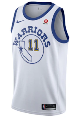 耐克 NBA 勇士 克莱·汤普森 #11 球衣 白色 球迷版 复古限量款 904152-102 Order 耐克 NBA 勇士 克莱·汤普森 #11 球衣 白色 球迷版 复古限量款 904152-102