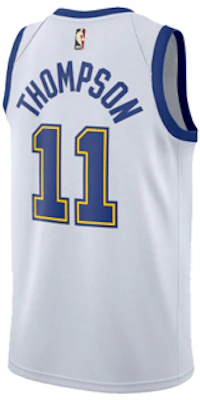 耐克 NBA 勇士 克莱·汤普森 #11 球衣 白色 球迷版 复古限量款 904152-102 Lookbook 耐克 NBA 勇士 克莱·汤普森 #11 球衣 白色 球迷版 复古限量款 904152-102