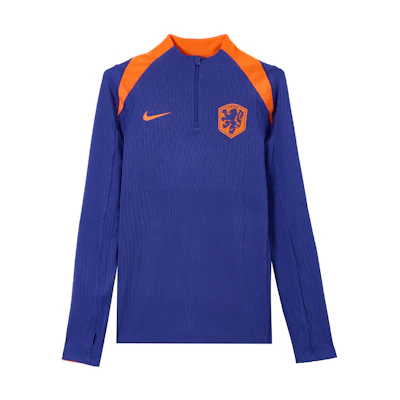 Nike Netherlands Strike Elite Slim Fit Football Jersey Deep Blue/Orange FJ1931-455