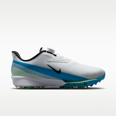 Lookbook Nike Next% Tour Boa 3 Kasut Golf Putih/Biru/Summit White/Hitam IH0836-104